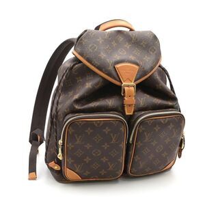 Louis Vuitton Montsouris Cargo Backpack Monogram Rucksack Bag Brown